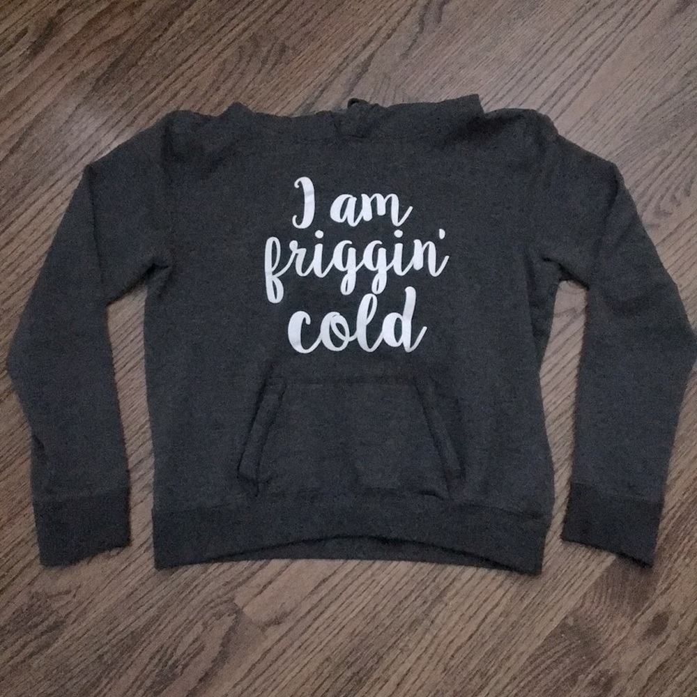 Ever Hottie I am Friggin' Cold Hoodie